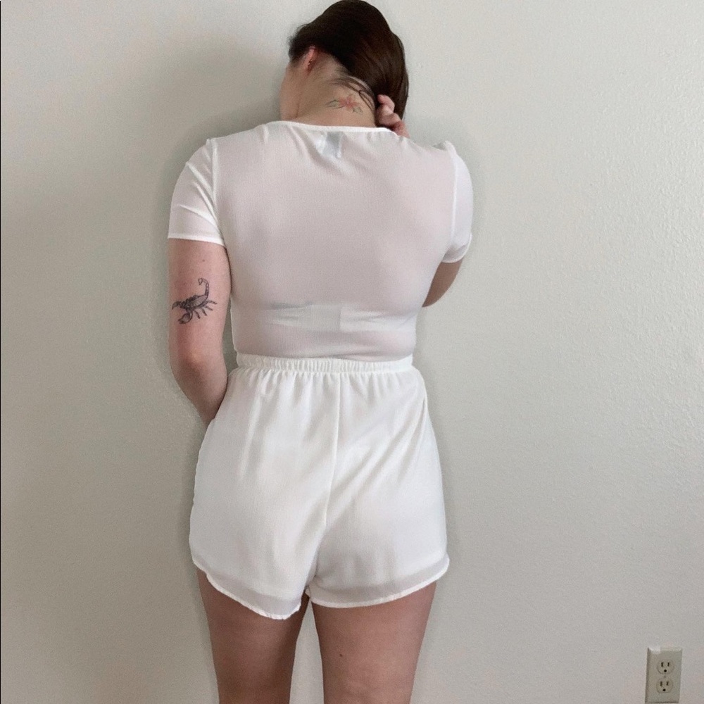 Princess Polly White Romper - Picture 4 of 7